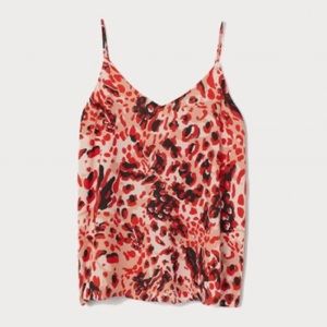 H&M Red Leopard Print Cami